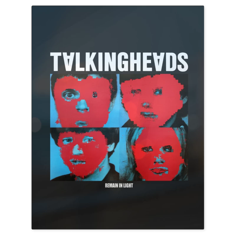Talking Heads Remain in Light – Print Metálico