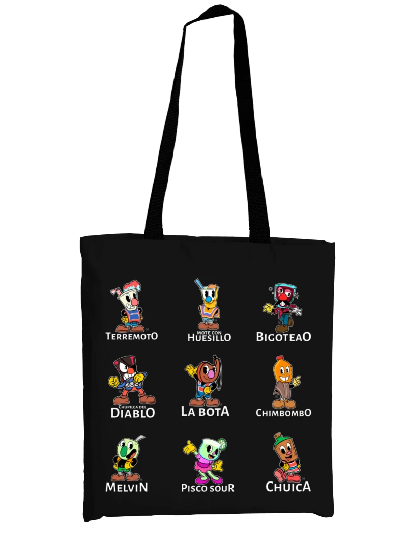 Copetes Chilenos Cuphead - Mote con Huesillo