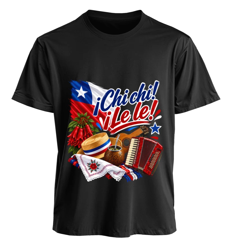 Polera Fiestas Patrias Chi Chi Le Le | Frente