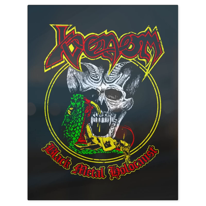 Venom Black Metal Holocaust – Print Metálico