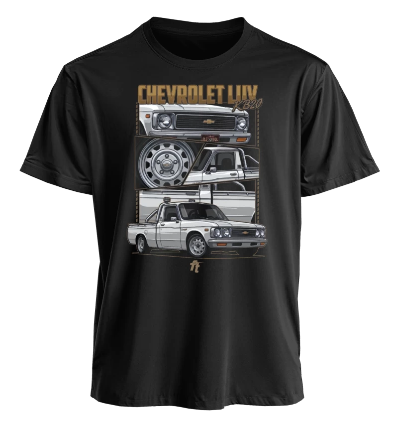 Polera polo cuello redondo / Chevrolet Luv