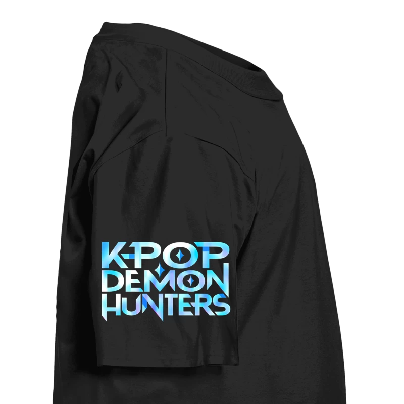 Polera Animación KPop Demon Hunters HUNTR/X | Frente + Manga