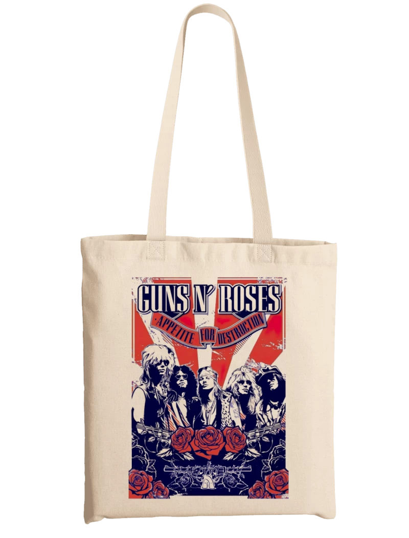 Tote bag Guns n roses