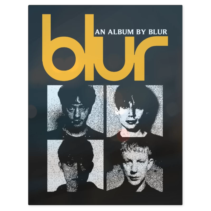 Blur Album – Print Metálico