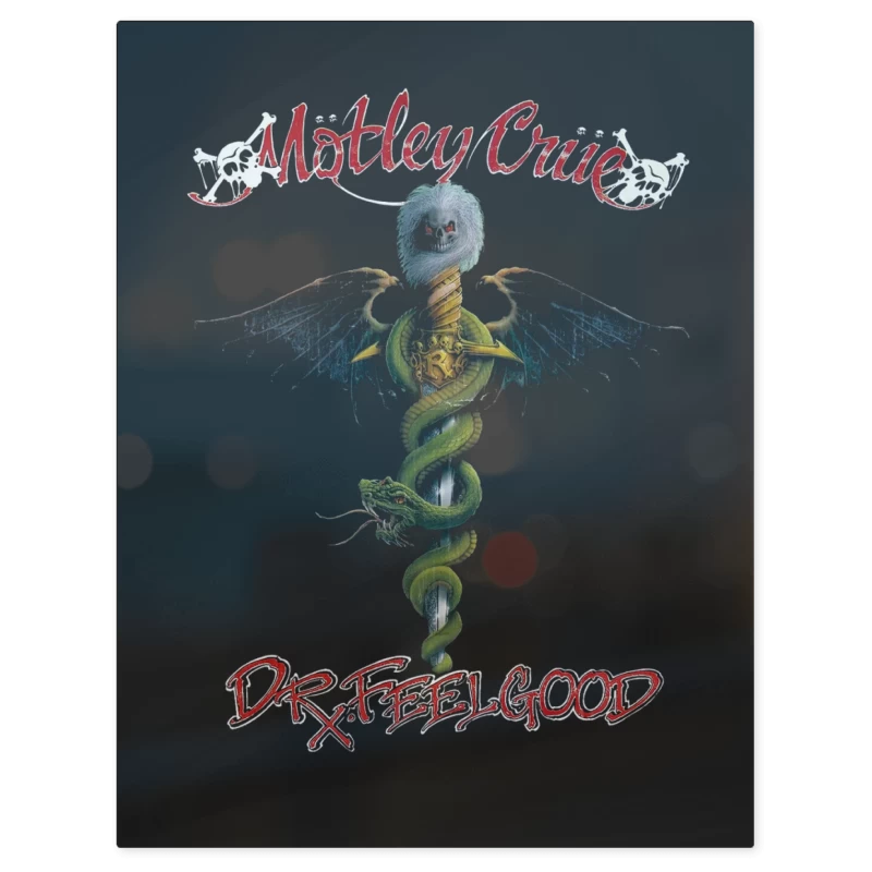 Motley Crue Dr Feelgood – Print Metálico