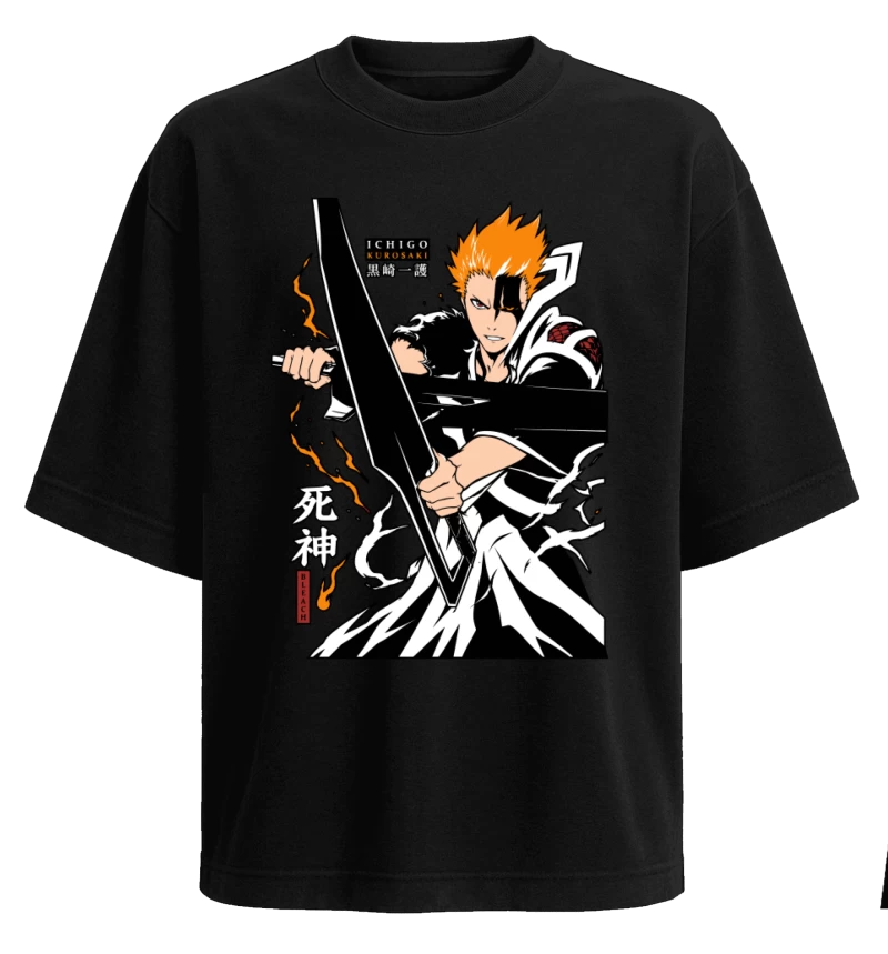 Polera Bleach Ichigo Kurosaki True Bankai
