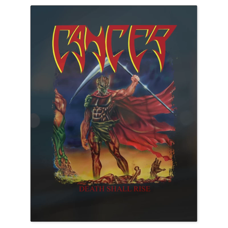 Cancer Death Shall Rise – Print Metálico