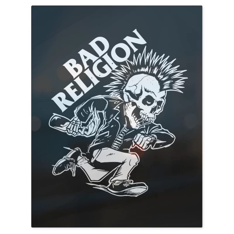 Bad Religion Punky – Print Metálico