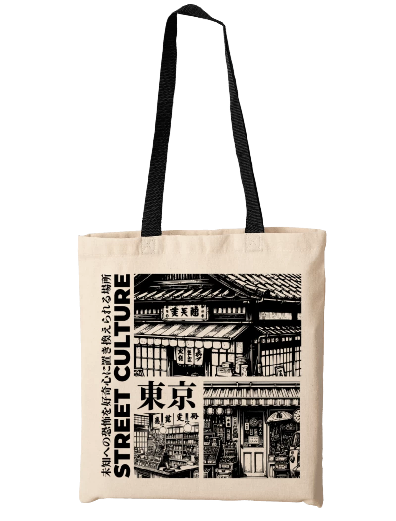 Totebag Japan Street Culture