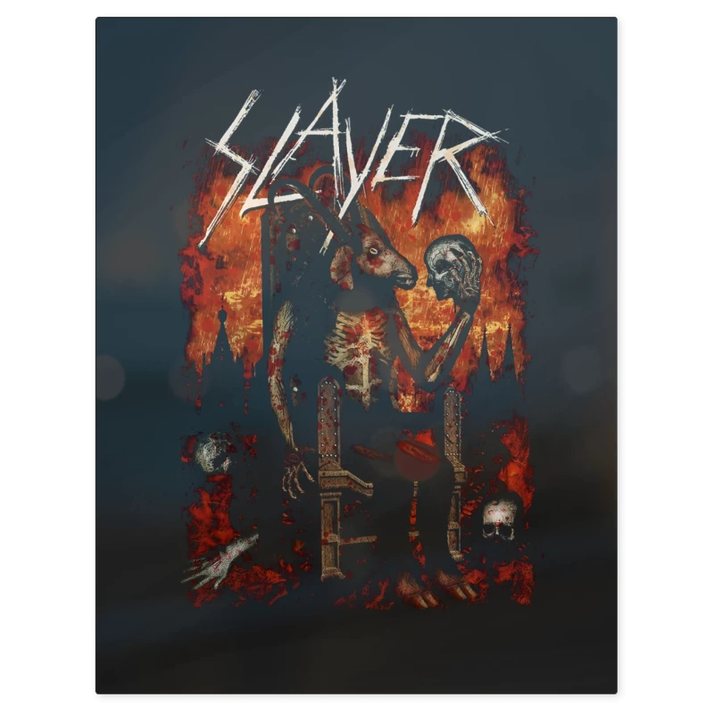 Slayer Reign in Blood II – Print Metálico