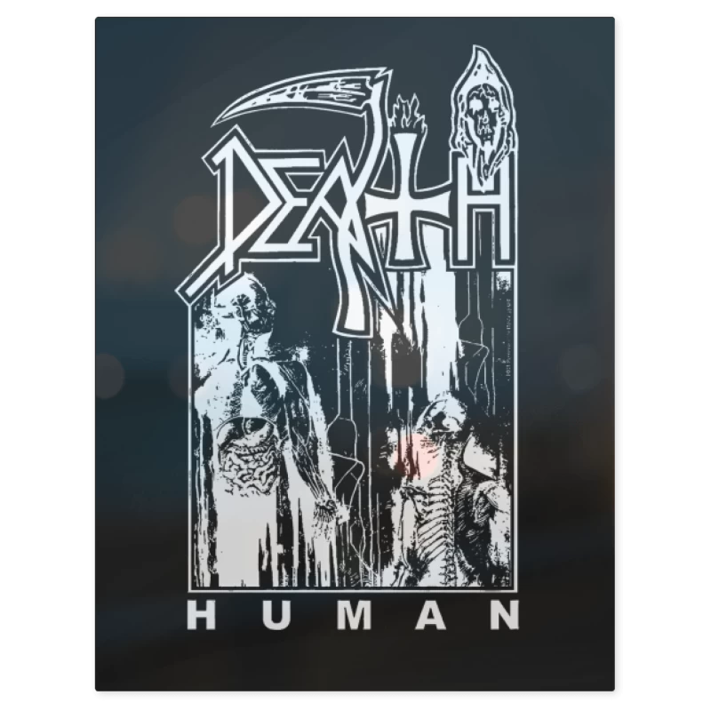 Death Human B – Print Metálico