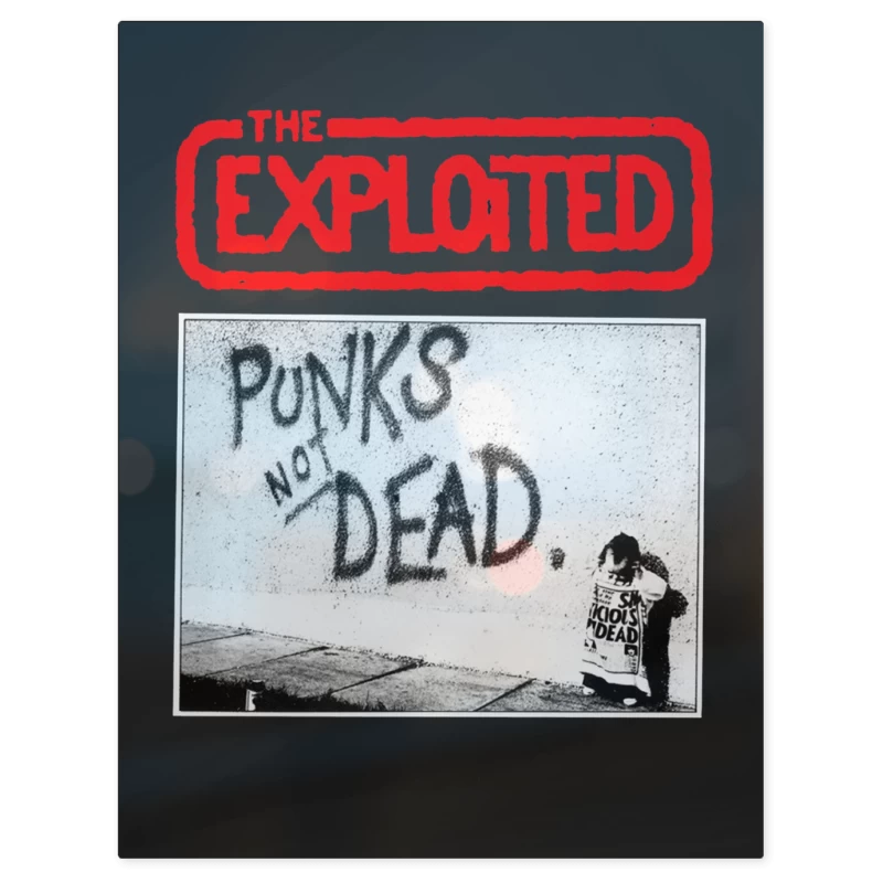 The Exploited Punks Not Dead – Print Metálico