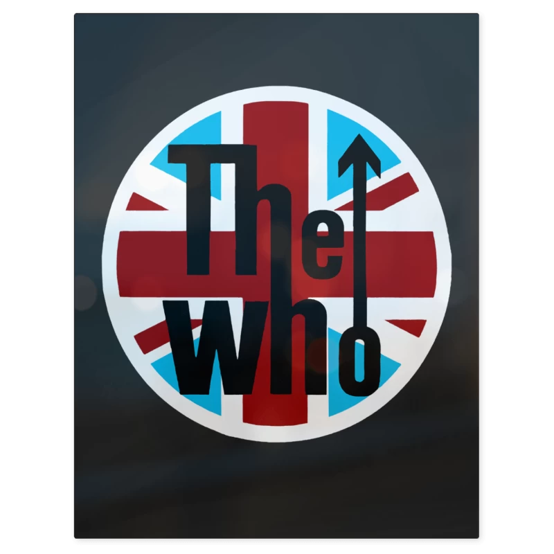 The Who British – Print Metálico