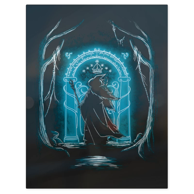 Gandalf – Print Metálico