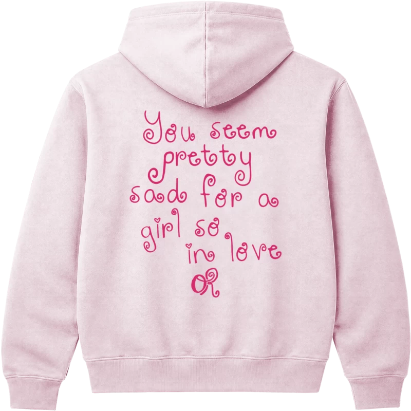 Polerón Canguro Olivia Rodrigo – Pretty Heart Pink