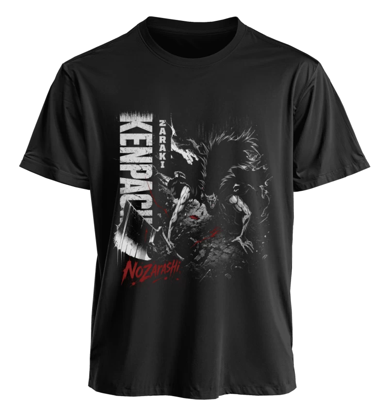 Polera Anime Bleach Kenpachi Zaraki | Frente + Manga