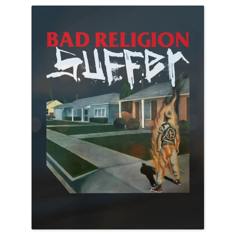 Bad Religion Suffer – Print Metálico