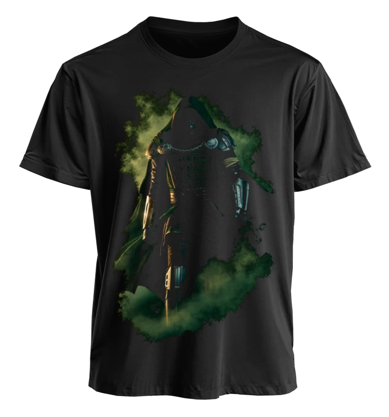 Polera Cómics Marvel Dr. Doom | Frente + Espalda