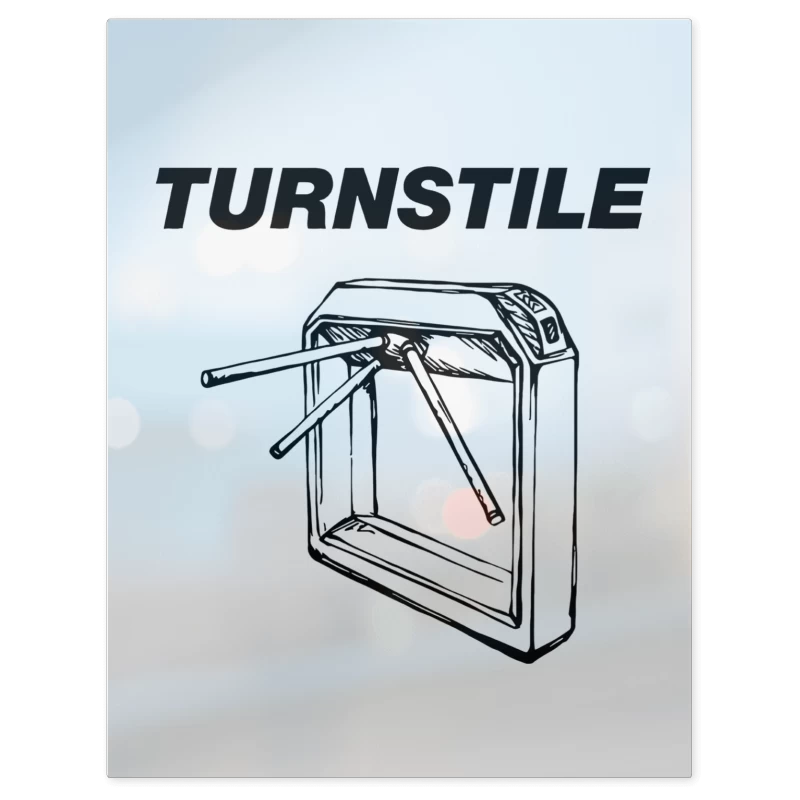 Turnstile – Print Metálico