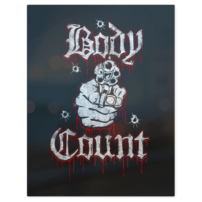 Body Count Logo V2 – Print Metálico