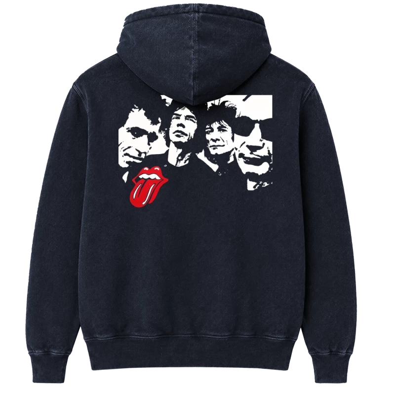 Polerón canguro Acid Wash ROLLING STONE
