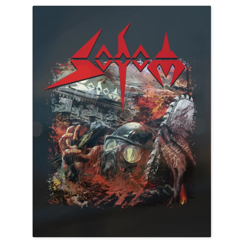 Sodom in War and Pieces – Print Metálico