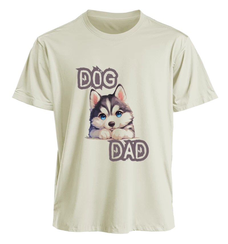 Polera hombre dog dad