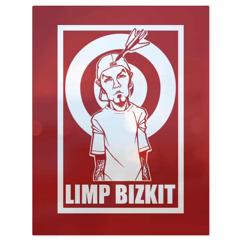 Limp Bizkit Fred Durst – Print Metálico