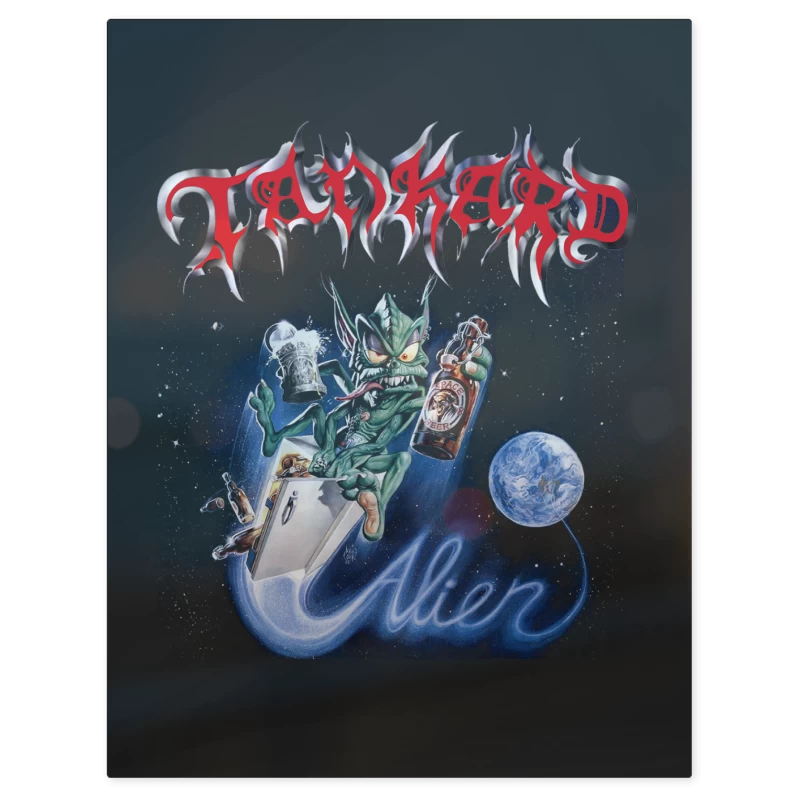Tankard Alien – Print Metálico