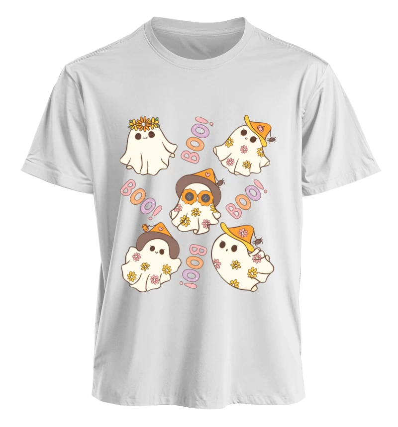 Polera Boo Fantasmitas Halloween
