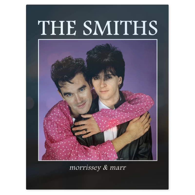 The Smiths Morrissey & Marr – Print Metálico