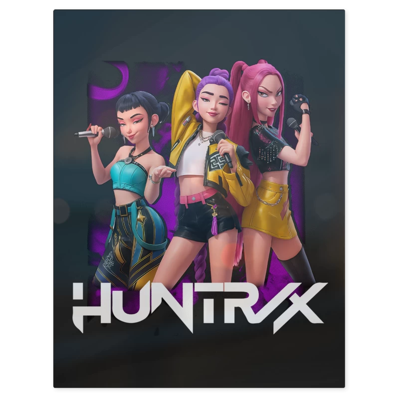 Kpop Demon Hunters – Print Metálico