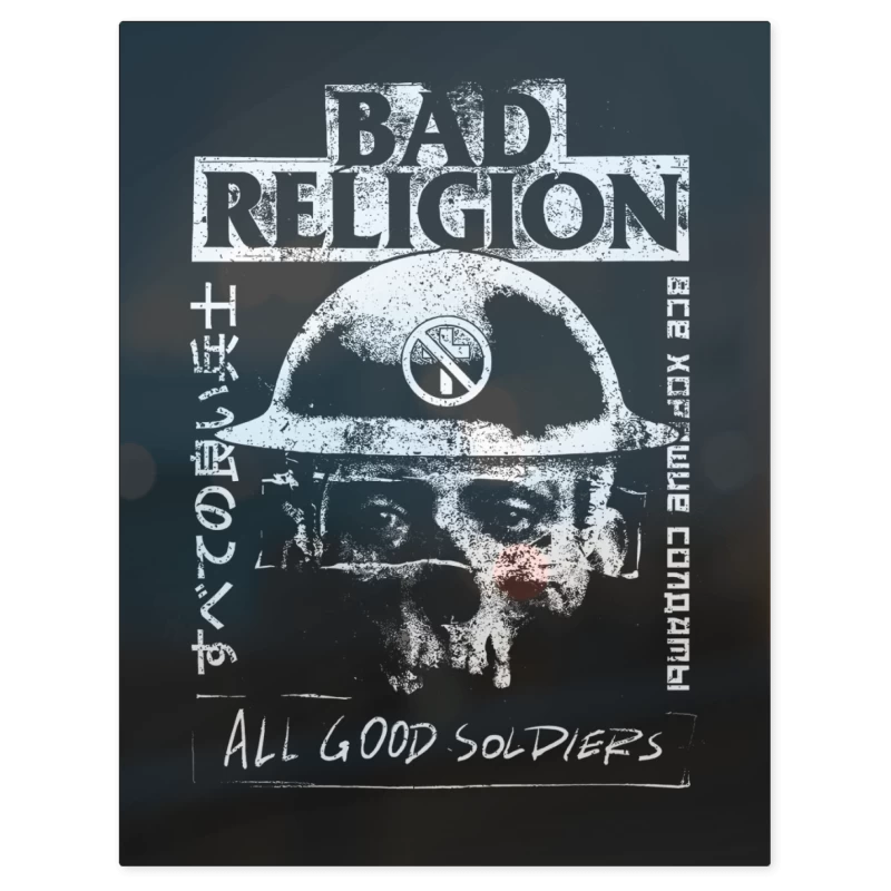 Bad Religion All Good Soldiers – Print Metálico