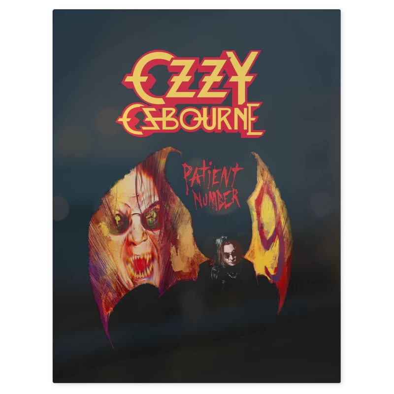 Ozzy Osbourne Patient Number 9 – Print Metálico