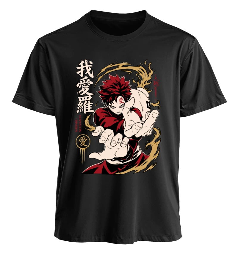 Polera Naruto Gaara of the Sand