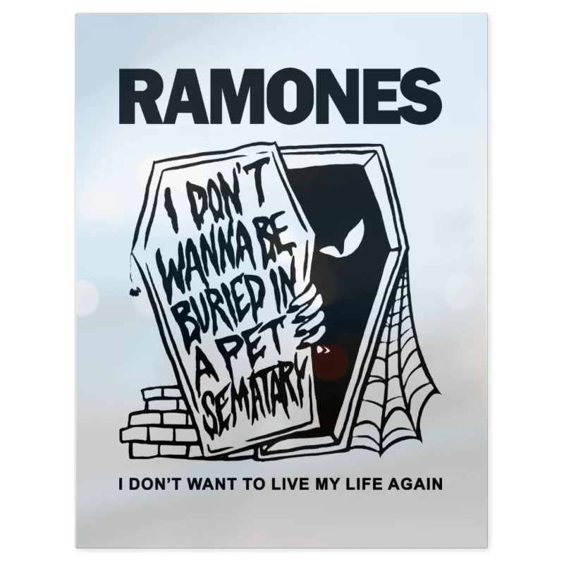 Ramones Pet Sematary – Print Metálico