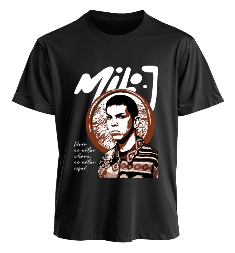 Polera Milo J - Negro