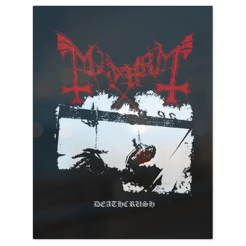 Mayhem Deathcrush – Print Metálico
