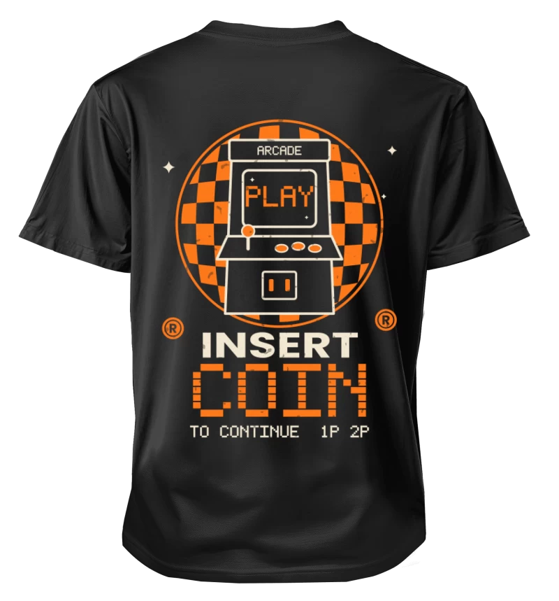 Polera Insert Coin | Gaming Club