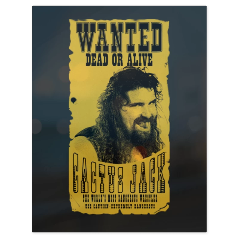 Cactus Jack – Print Metálico