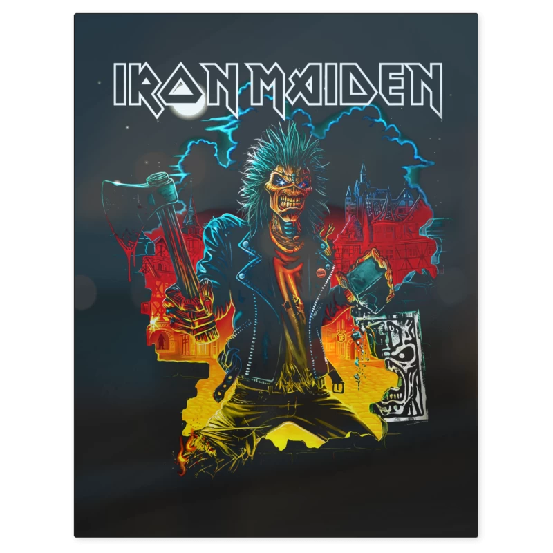 Iron Maiden Break the Wall – Print Metálico