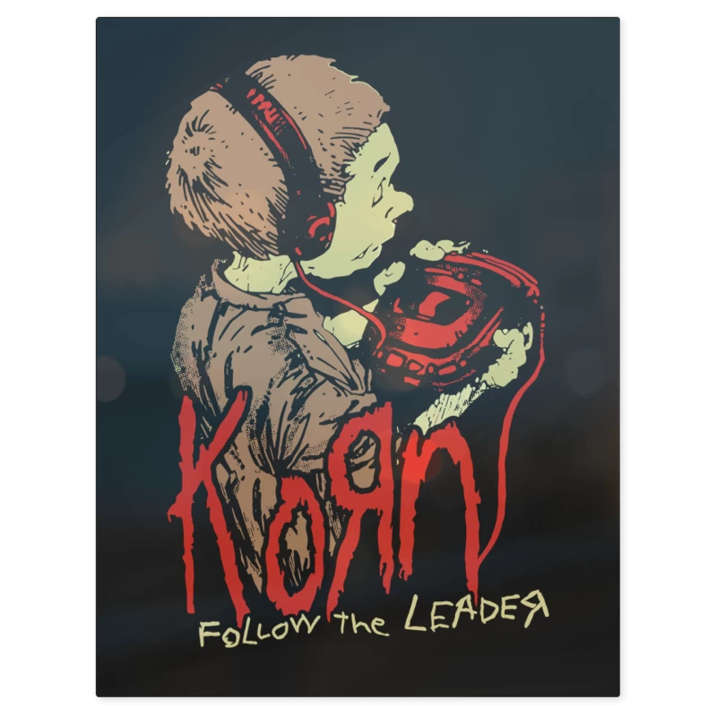 Korn Follow the Leader V2 – Print Metálico