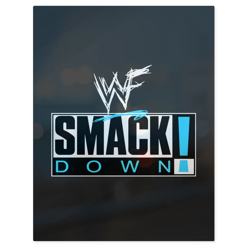 WWF Smackdown – Print Metálico