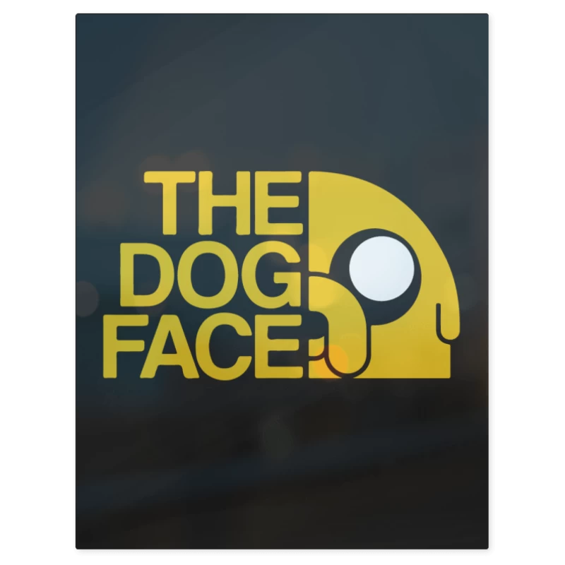 The Dog Face – Print Metálico