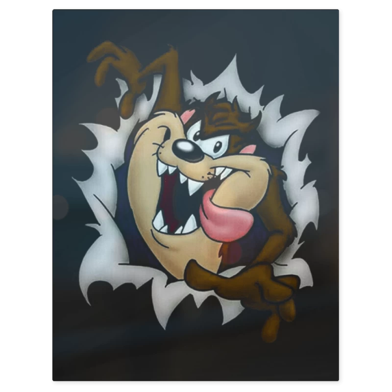 Demonio Taz – Print Metálico