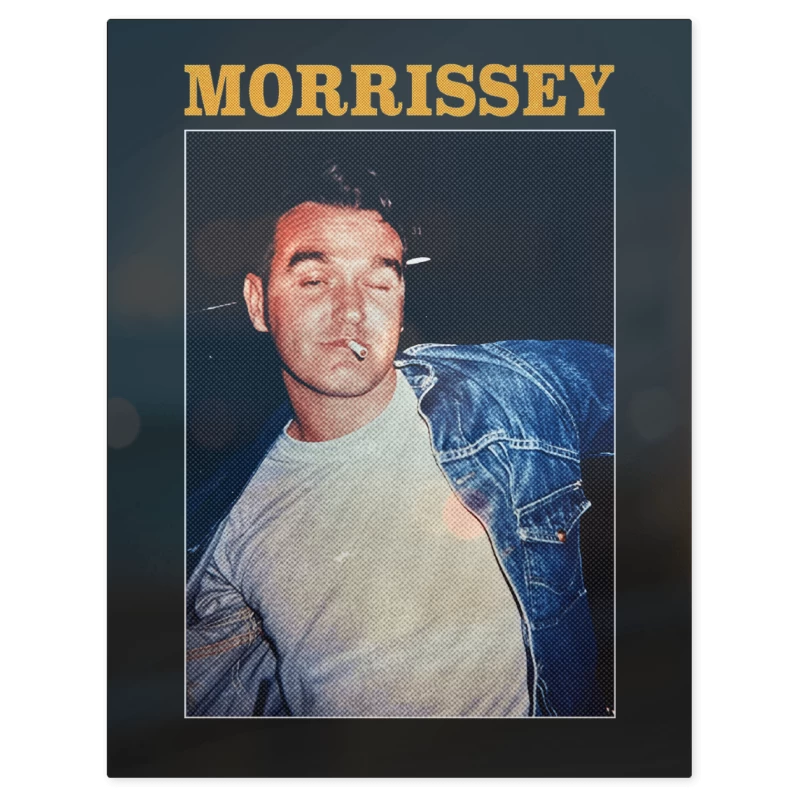 Morrissey Tour 2025 – Print Metálico