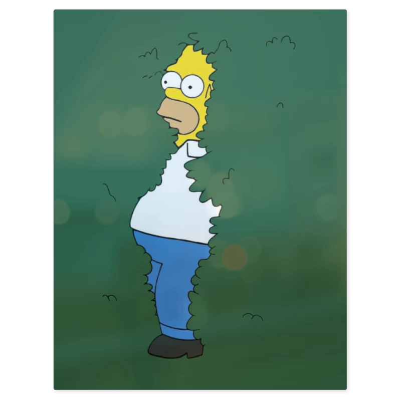 Homero Arbusto – Print Metálico