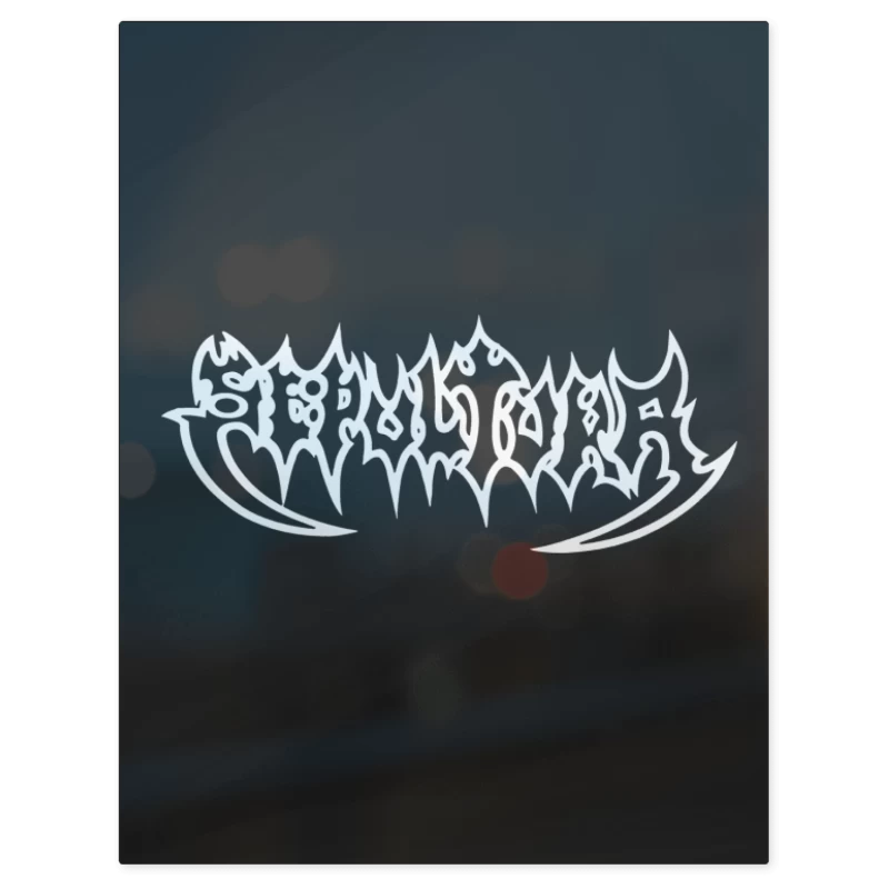 Sepultura Logo – Print Metálico