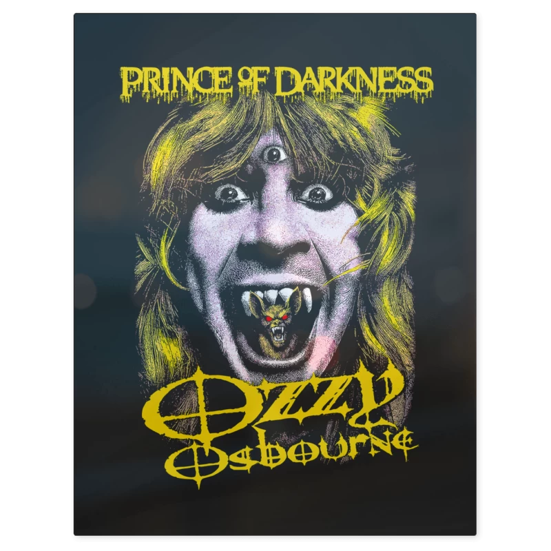 Ozzy Prince of Darkness – Print Metálico