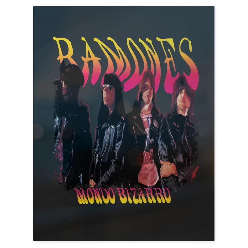 Ramones Mondo Bizarro – Print Metálico